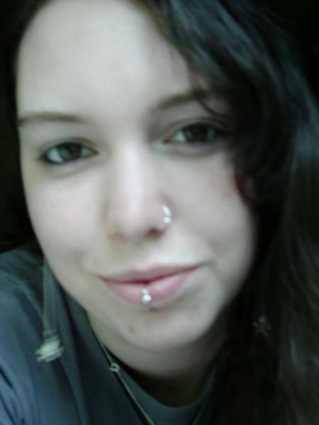 Moi et mon nouveau pirecing